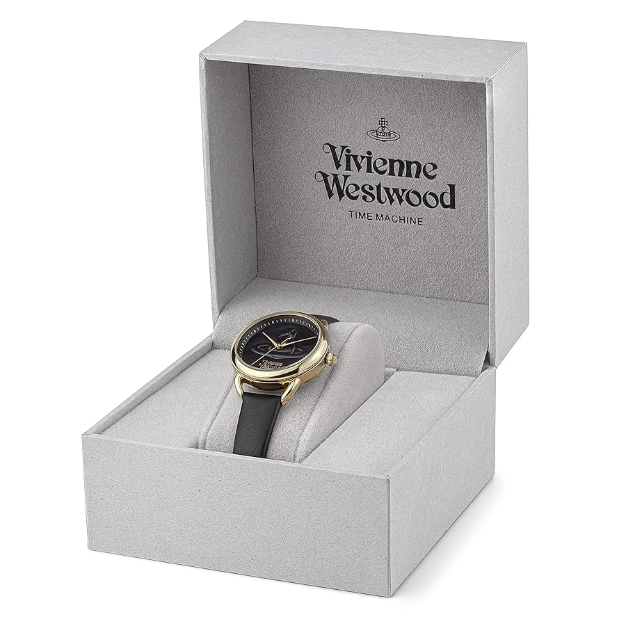 Vivienne Westwood Carnaby Womens Quartz Watch with Black Vivienne Westwood Carnaby Womens Quartz Watch with Black